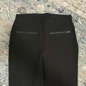 Rag & Bone straight leg black leggings